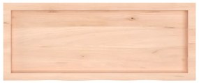 vidaXL Επιφάνεια Τραπεζιού 100x40x(2-4)εκ Ακατέργαστο Μασίφ Ξύλο Δρυός