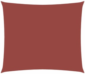 vidaXL Πανί Σκίασης Ορθογώνιο Τερακότα 2,5 x 3,5 μ. από Ύφασμα Oxford