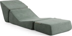 1-Seat Sofa-Bed Origami Convertable - Green Green