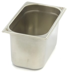 Gastronorm Container - 1/4 GN - 15cm Deep - Stainless Steel