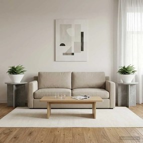 vidaXL Βάση φυτών 2 τεμ. Γκρι Σκυροδέματος 40 x 40 x 40 cm