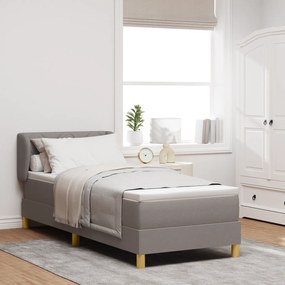 vidaXL Κρεβάτι με Στρώμα Ταχύτερα 80x200 εκ Fabric