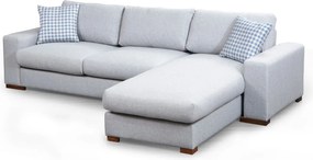 Corner Sofa Loop 12 Light Grey