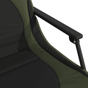 Καρέκλα Ψαρέματος με Ρυθμιζ. Πόδια Λάσπης Πτυσσόμενη Πράσινη - Πράσινο
