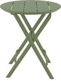 HELEN OLIVE GREEN Φ60X74εκ. ΤΡΑΠΕΖΙ ΠΤΥΣ/ΝΟ ΠΟΛ/ΝΙΟΥ