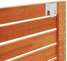 vidaXL Κεφαλάρι Επιτοίχιο 166 x 3 x 63 εκ. από Μασίφ Ξύλο Πεύκου