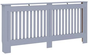 vidaXL Κάλυμμα Καλοριφέρ Ανθρακί 172 x 19 x 81,5 εκ. από MDF