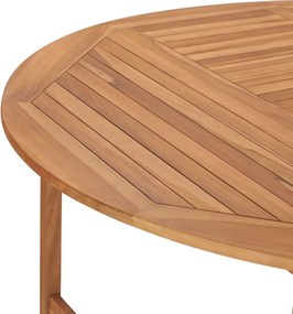 vidaXL Τραπέζι Κήπου 150 x 76 εκ. από Μασίφ Ξύλο Teak
