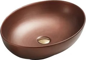 Mexen Iko νιπτήρας επιτραπέζιος 52 x 39 cm, χάλκινος - 22245251