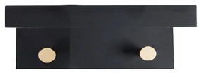 ΚΡΕΜΑΣΤΡΑ ΜΑΥΡΟ MDF 2 ΘΕΣΕΩΝ 23ΕΚ REF112