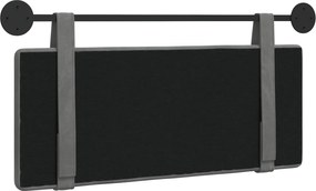 vidaXL Κρεμαστό Κεφαλάρι Σκούρο Γκρι Βελούδο