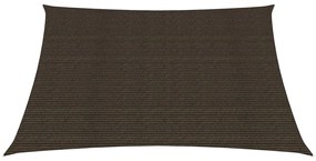 vidaXL Πανί Σκίασης Καφέ 4,5 x 4,5 μ. από HDPE 160 γρ./μ²