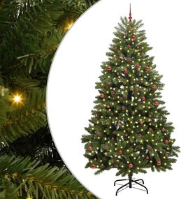 vidaXL Τεχνητό Χριστουγεννιάτικο Δέντρο 300 cm 300 LED Θερμό λευκό