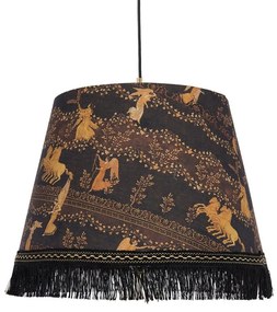 Φωτιστικό Οροφής Antiquity CL50221 35X45X30Cm MindTheGap Metal, Fabric