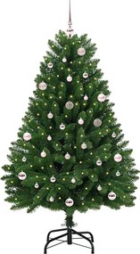 vidaXL Τεχνητό Χριστουγεννιάτικο Δέντρο 150 cm 150 LED Θερμό λευκό