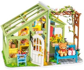 Ξύλινο κουκλόσπιτο Robotime Rolife Spring Encounter Flowers DIY