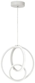 Κρεμαστό Φωτιστικό Οροφής LED 45W 3CCT Neon-29 Heronia Lighting 01-0348 Λευκό