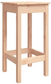 vidaXL Σετ Επίπλων Μπαρ Κήπου 5 Τεμαχίων από Μασίφ Ξύλο Πεύκου