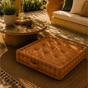 Μαξιλάρι Δαπέδου Twily Douceur d'intérieur - 50x50x10cm - Καφέ