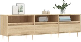 vidaXL Έπιπλο Τηλεόρασης Sonoma Δρυς 150x30x44,5 εκ. Επεξ. Ξύλο