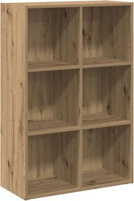 vidaXL Ντουλάπι βιβλίου/Σιδερένιο ντουλάπι Artisan Oak 66x30x98 cm