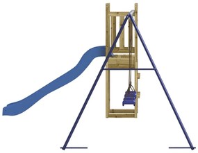 vidaXL Παιδική Χαρά Εξωτερικού Χώρου από Εμποτισμένο Ξύλο Πεύκου