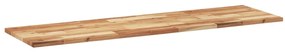 vidaXL Ράφια Κρεμαστά 2 Τεμ. 160x40x2εκ. Φινίρισμα Λαδιού Μασίφ Ακακία