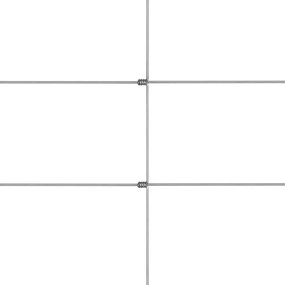 Συρματόπλεγμα Περίφραξης Ασημί 50 x 1,5 μ. Γαλβανισμένο Ατσάλι - Ασήμι