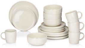 Σετ Σερβίτσιου 16Τμχ Stoneware ALPINA