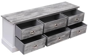 vidaXL Έπιπλο Χολ / Εισόδου Γκρι 115 x 30 x 40 εκ. Ξύλινο