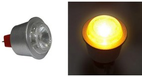 Adeleq Led Λάμπα Ισχύος Mr11 1W 12Vac-Dc 30° Πορτοκαλί 13-11313