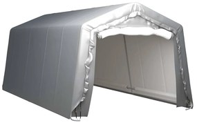 vidaXL Τέντα αποθήκευσης Γκρι 300 x 600 εκ. από Ατσάλι