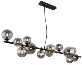 Κρεμαστό Φωτιστικό Οροφής 13xG9 LED 3,5W Μαύρο Riha 56133-13H Globo Lighting-56133-13H-Μαύρο 56133-13H