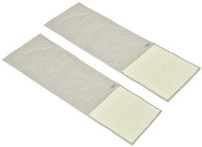 PawHut Σετ 2 Ματ για Ξύσιμο Γάτας, Προστατευτικό Καναπέ, Χαλί από Σιζάλ για Γάτες, Μπεζ+Γκρι 130 x 45 x 0,3 cm