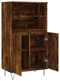 vidaXL Ντουλάπι Καπνιστή δρυς 60 x 36 x 110 εκ. από Επεξεργασμένο Ξύλο