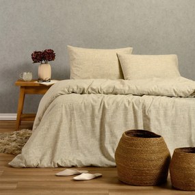 Παπλωματοθήκη Φανελένια Μονή 165x245εκ. Farrel Grey Winter Line Melinen 20005137