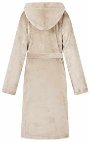 vidaXL Φόρμα Μπάνιου Με Κουκούλα Μπεζ m Φανέλα