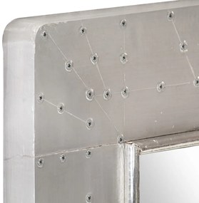 vidaXL Καθρέφτης Aviator 50 x 50 εκ. Μεταλλικός