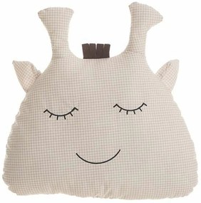 Μαξιλάρι Καμηλοπάρδαλη 35 x 34 cm Μπεζ