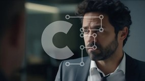 Intra Συλλεκτικό Ξύλινο Παζλ Plywood 4mm - Σοβαρός επιχειρηματίας σε περιβάλλον γραφείου Σε Ξύλινο Κουτί - Διαστάσεις Puzzle: 10x10 cm – 25 κομμάτια