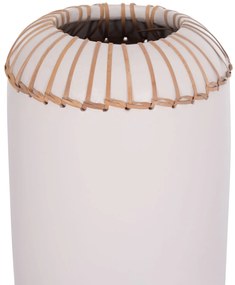 ΕΠΙΤΡΑΠΕΖΙΟ ΔΙΑΚΟΣΜΗΤΙΚΟ ΒΑΖΟ LENNOX HM4675.02S TΕΡΑΚΟΤΑ ΣΕ ΛΕΥΚΟ--Φ18x33Υεκ. (1 Τεμμάχια)