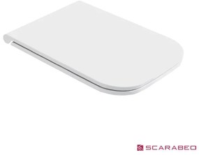 Scarabeo 8305BS-301 White Matt Κάλυμμα Βακελίτη Slim Soft Close