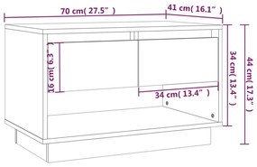 ΈΠΙΠΛΟ ΤΗΛΕΟΡΑΣΗΣ SONOMA ΔΡΥΣ 70 X 41 X 44 ΕΚ. ΑΠΟ ΜΟΡΙΟΣΑΝΙΔΑ 809497