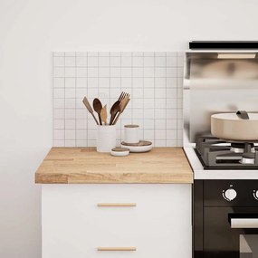 vidaXL πάγκος εργασίας κουζίνας 60x63,5x4 εκ. στερεό δρυς ορθογώνιο