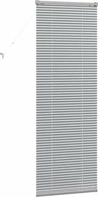 vidaXL Βενετσιάνικες Ρόδες Ασημί 175 x 55 εκ Αλουμίνιο