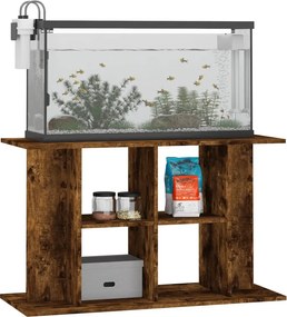 vidaXL Βάση Ενυδρείου Καπνιστή Δρυς 100x40x60 εκ. Επεξεργασμένο Ξύλο