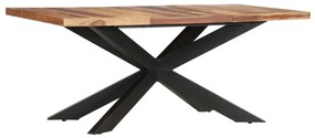 vidaXL Τραπεζαρία 180 x 90 x 76 εκ. από Μασίφ Ξύλο Ακακίας
