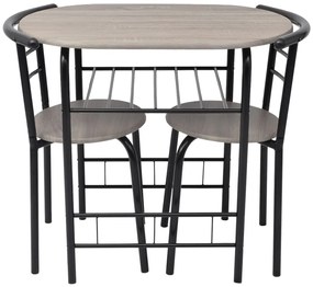 vidaXL Σετ Επίπλων Μπαρ για Πρωινό από MDF