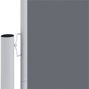 vidaXL Σκίαστρο Πλαϊνό Συρόμενο Ανθρακί 200 x 600 εκ.