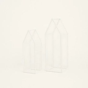 Beauty Home ΜΕΤΑΛΛΙΚΟ ΣΠΙΤΙ ΣΕΤ 2 ΤΜΧ ΛΕΥΚΟ 36 – 45 CM